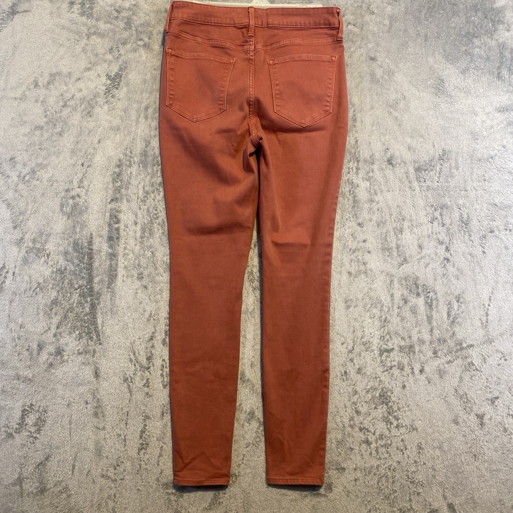 Old Navy Pants‎ Jeans Women Sz 6 Coral Rockstar  Skinny High Rise Preppy Hipster - Picture 2 of 10